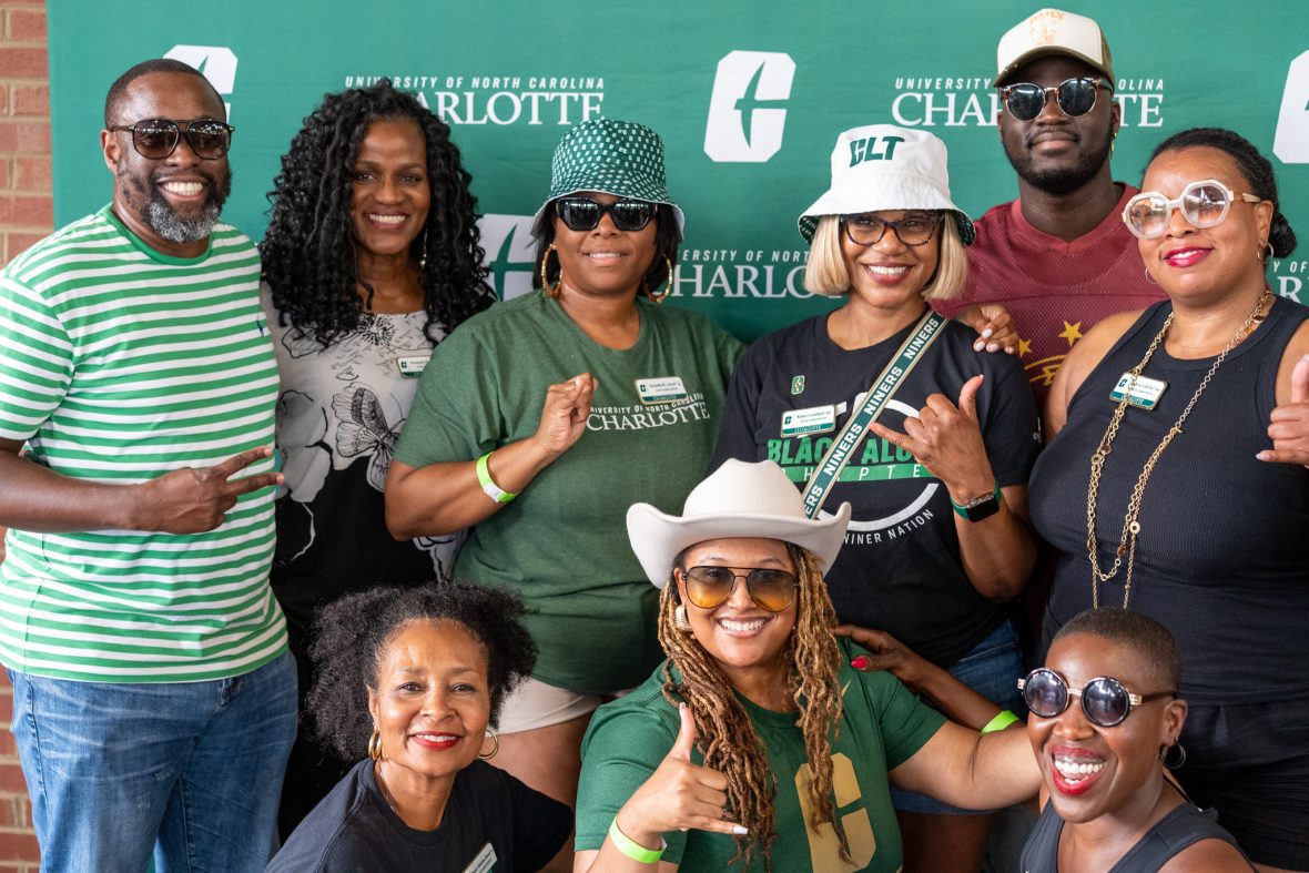Group photo of alumni at Juneteenth event