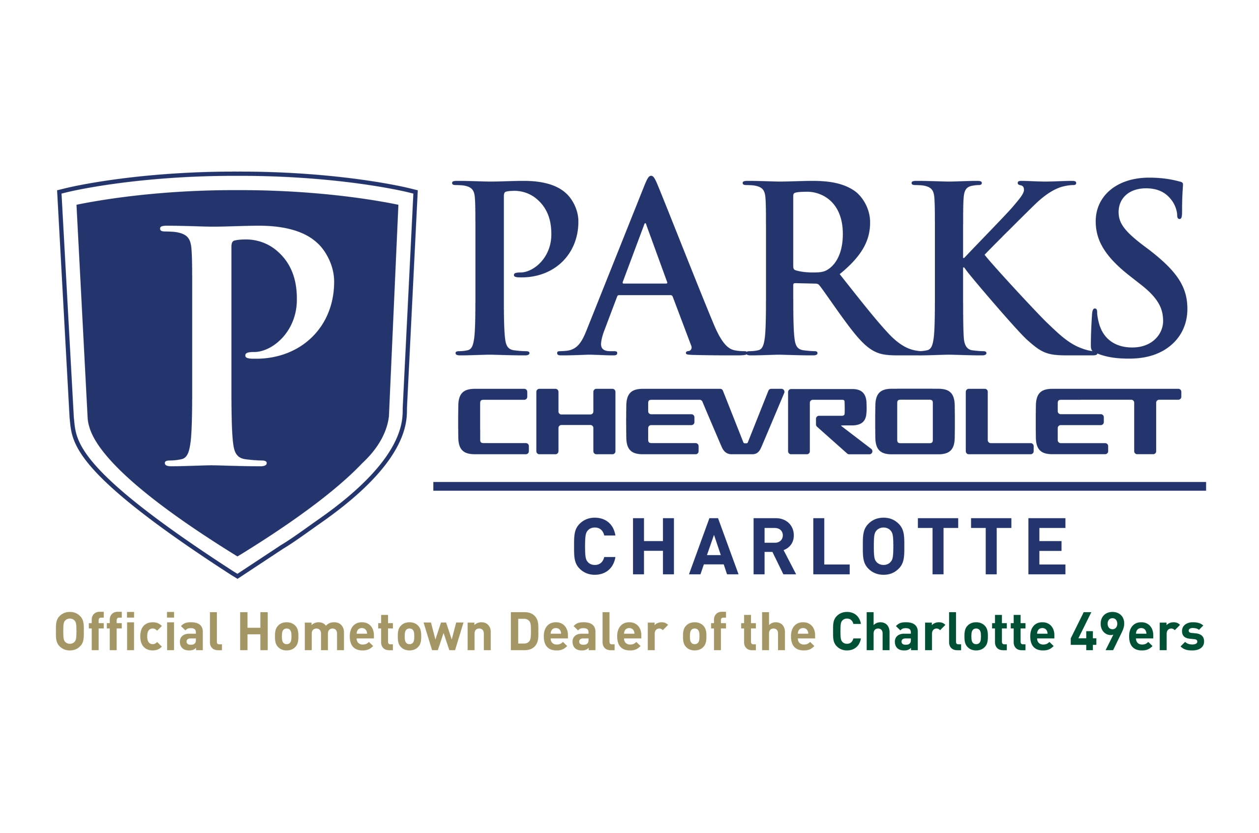 Parks Chevrolet Charlotte Logo - The Official Hometown Dealer of the Charlotte 49ers